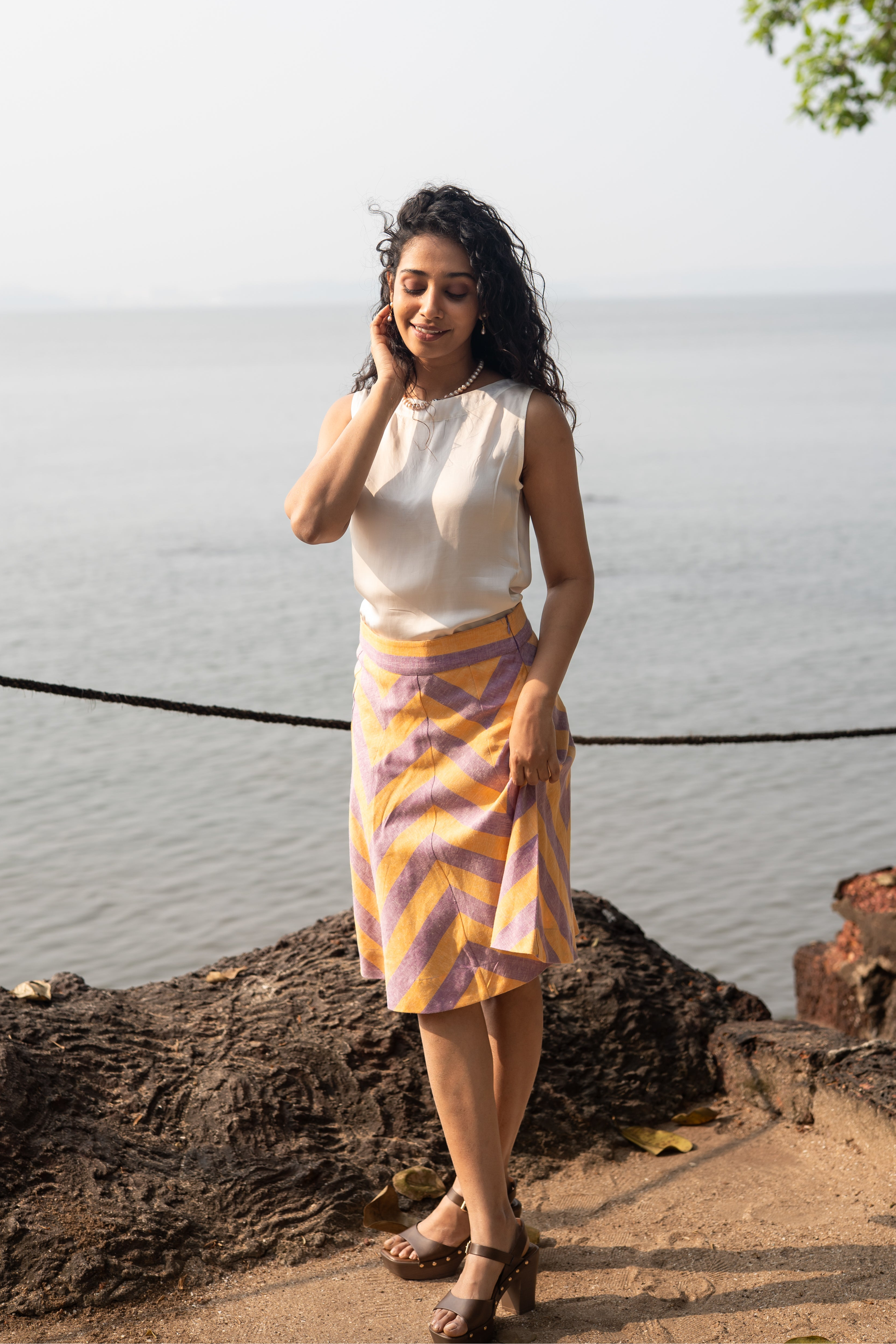 Emily Skirt - Orange