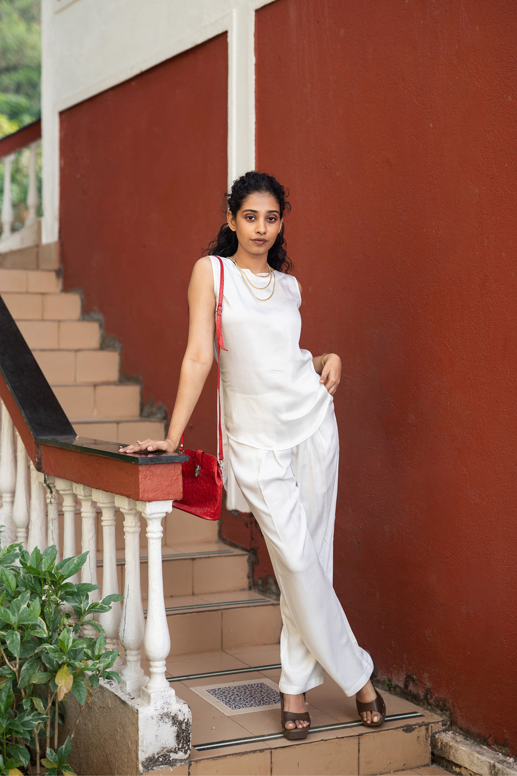 Frannie Top - White