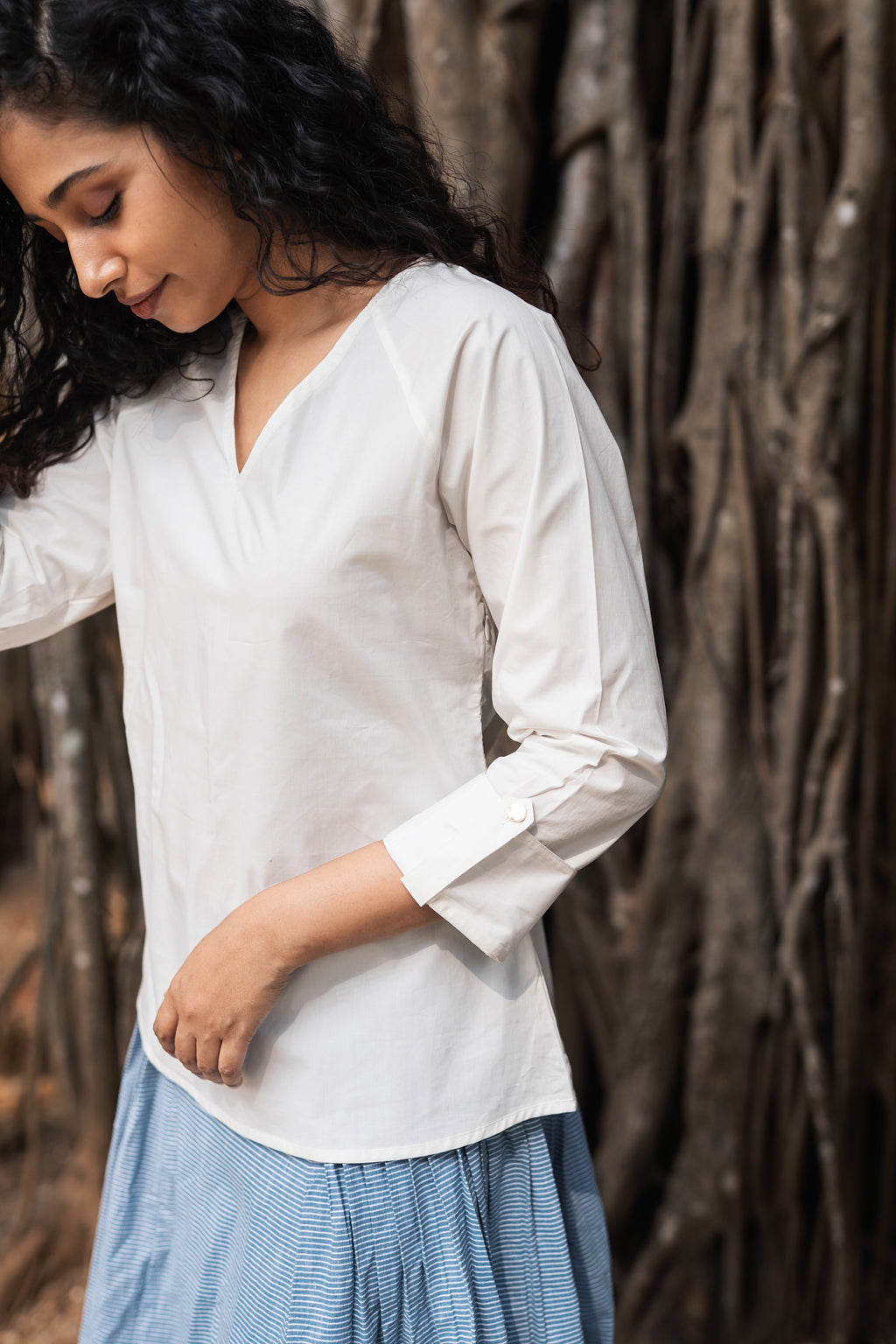 Irene Shirt - White