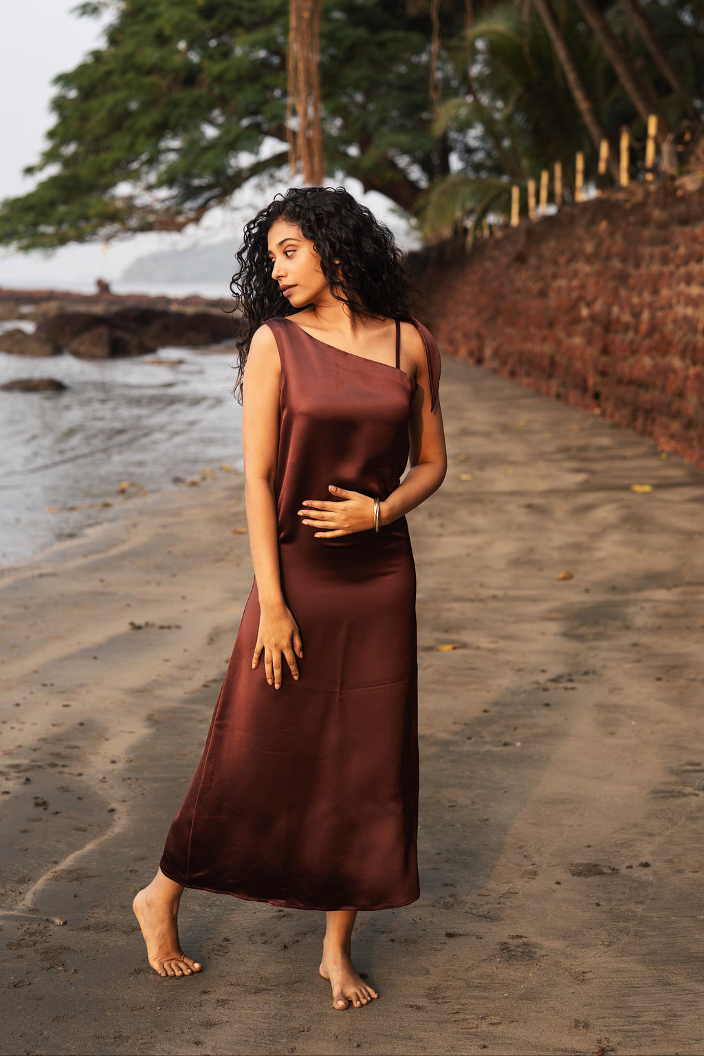 Bettie Dress - Maroon