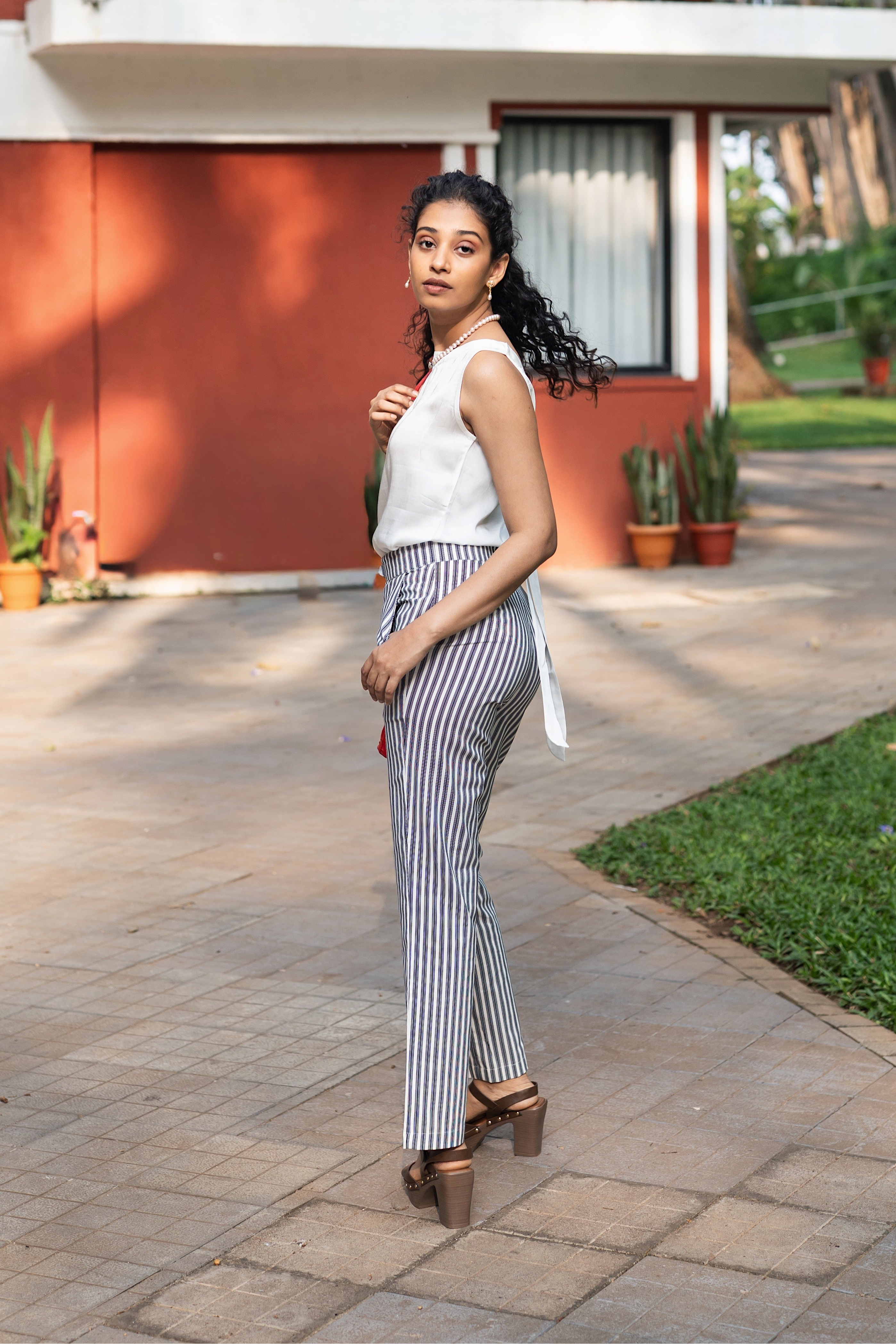 Lauren Trouser - White