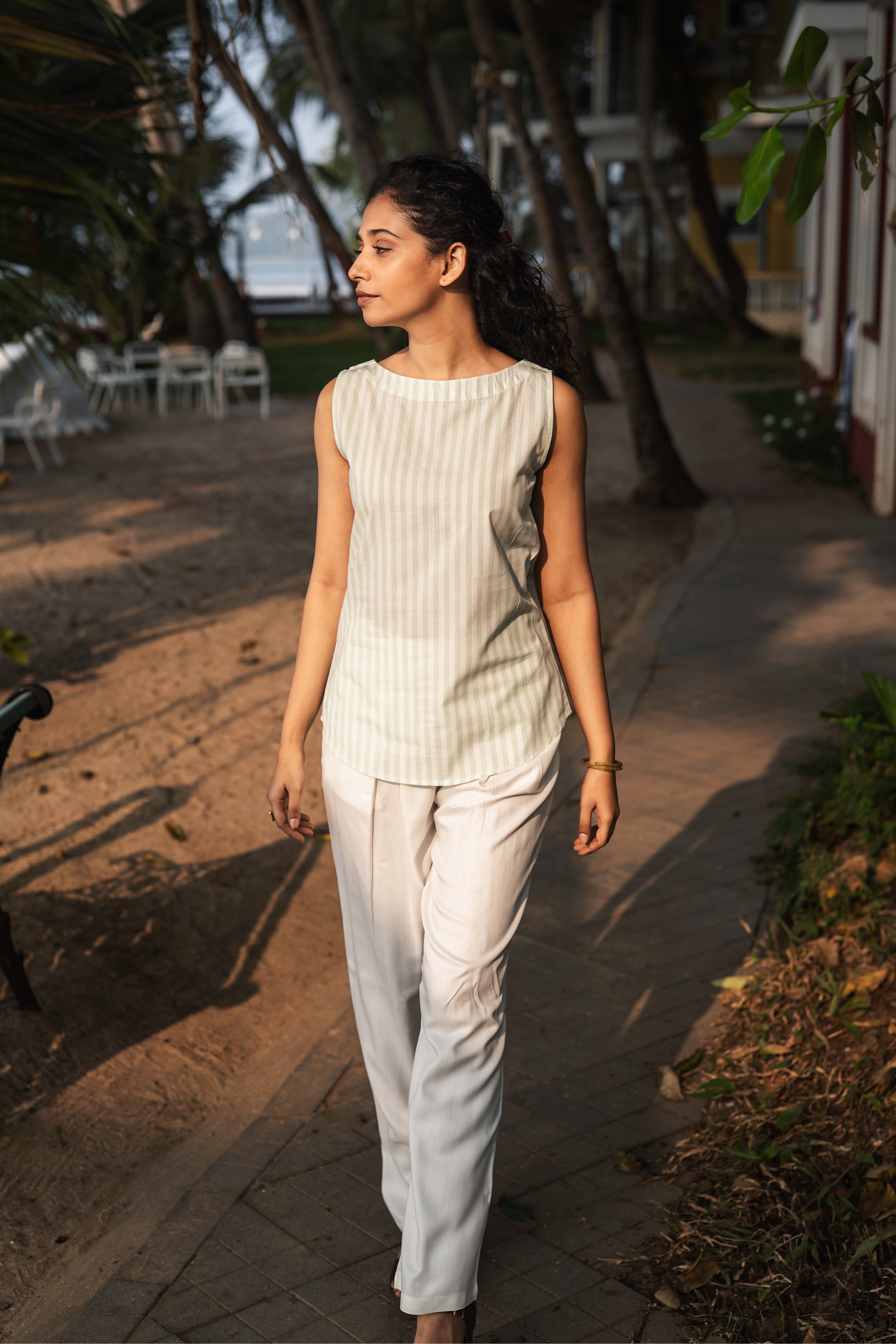Frannie Top - Green