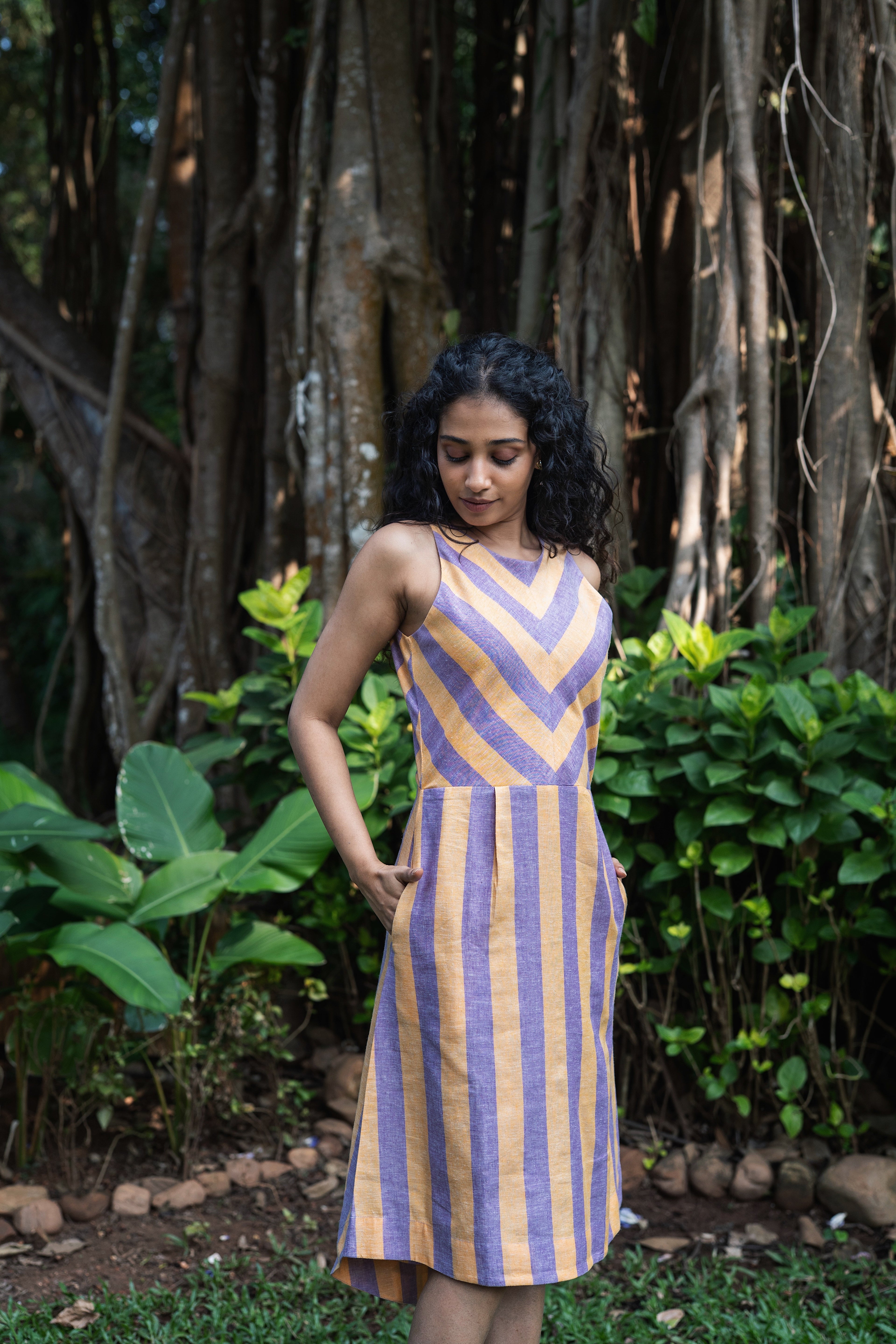 Ellyis Dress - Orange