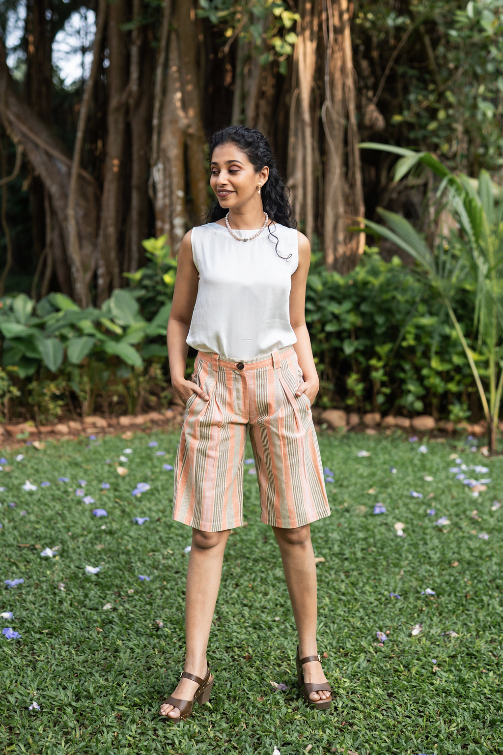 Elvys Shorts - Peach