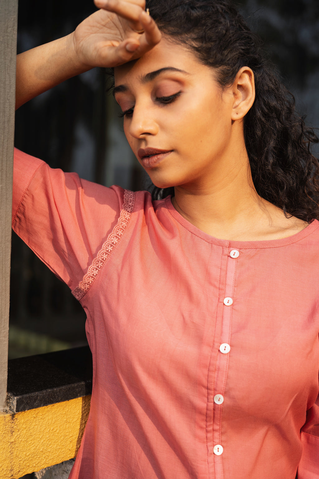 Donna Shirt - Coral