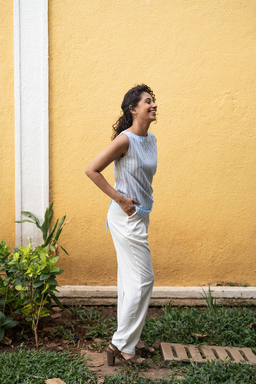 Arlyn Trouser - White