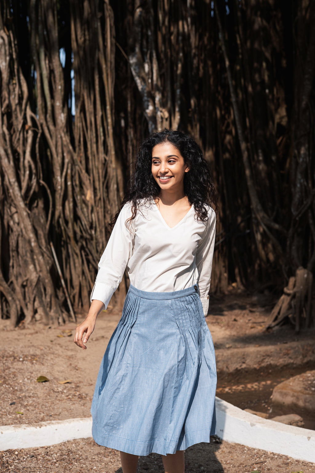 Jackie Skirt - Blue