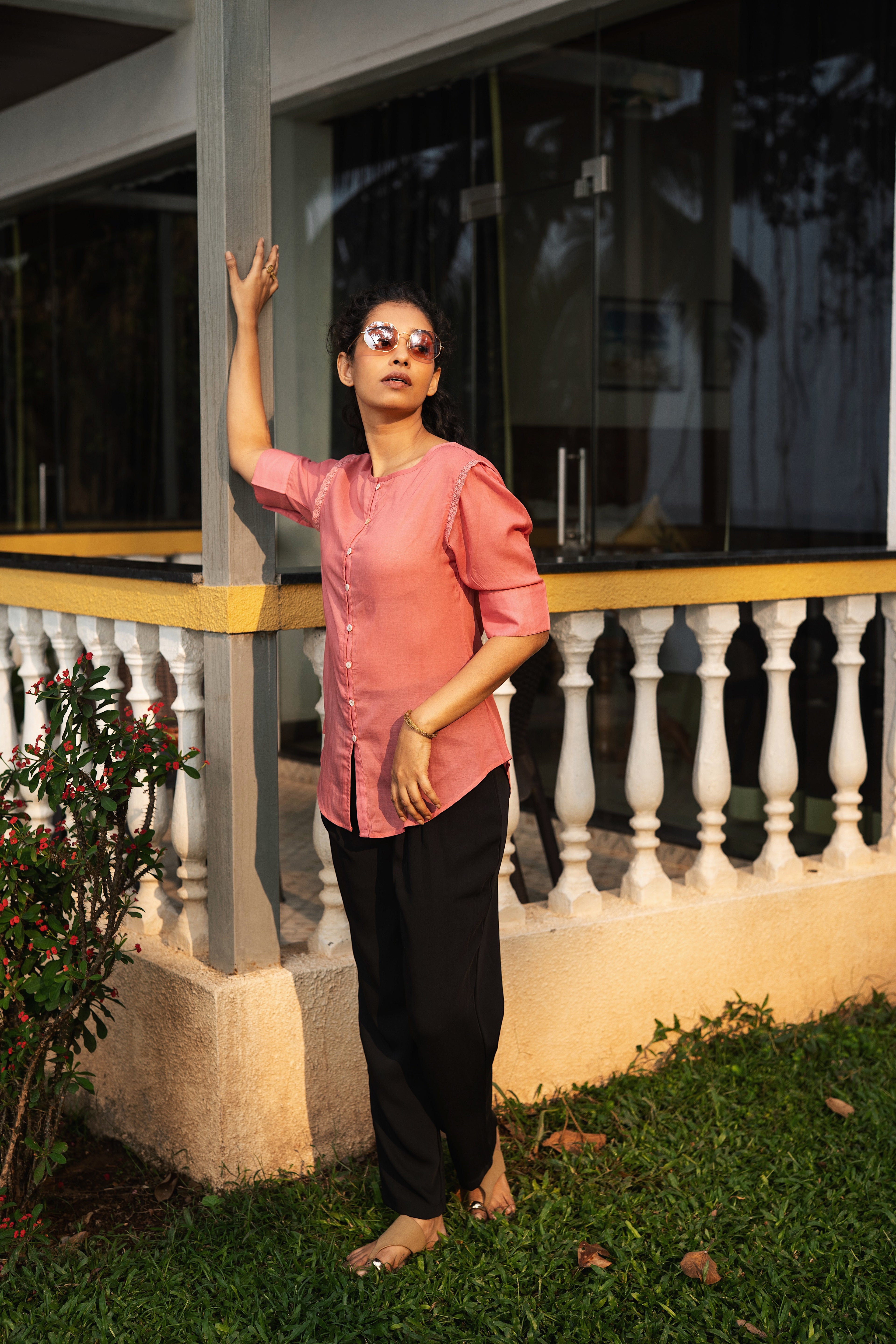 Donna Shirt - Coral