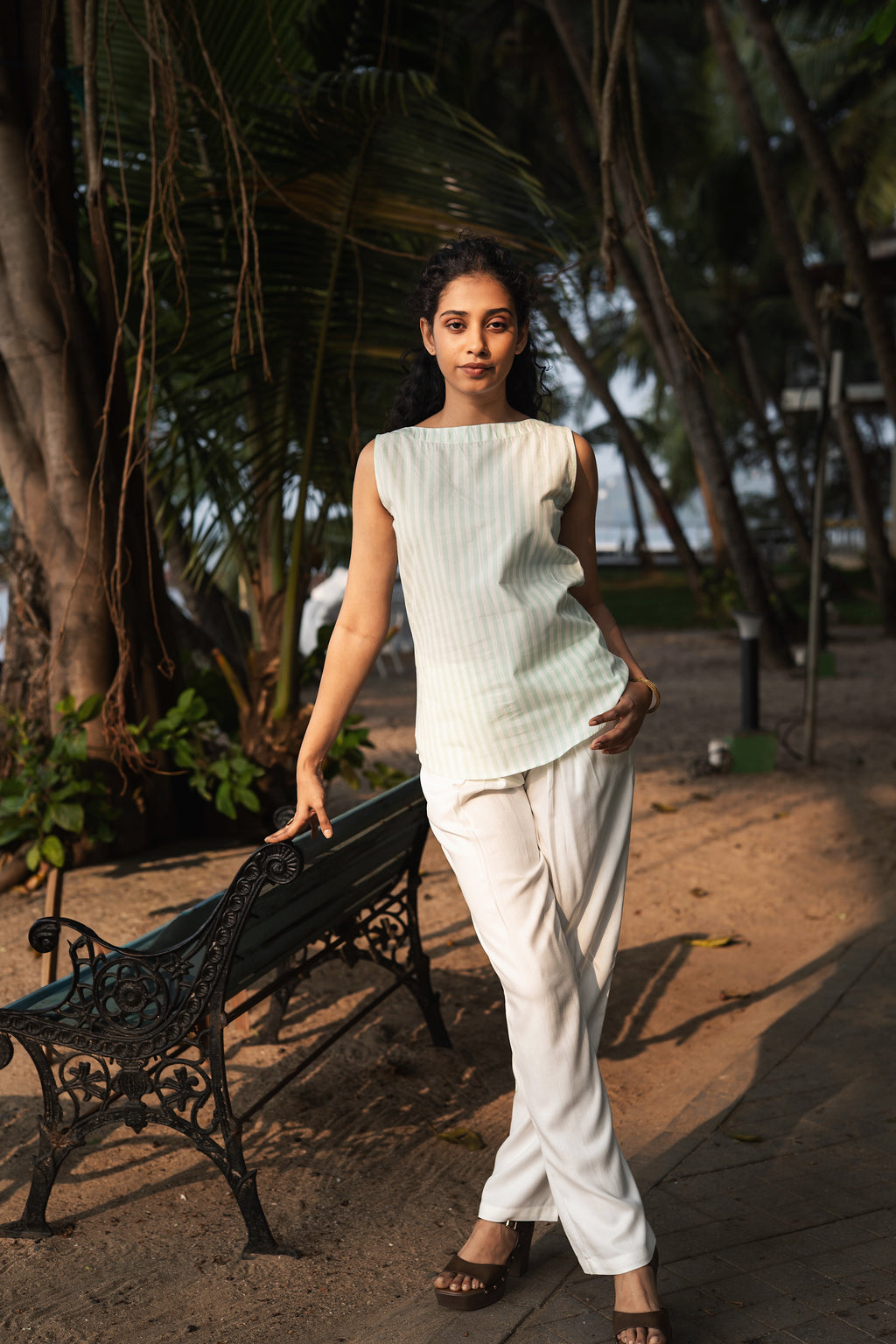 Arlyn Trouser - White