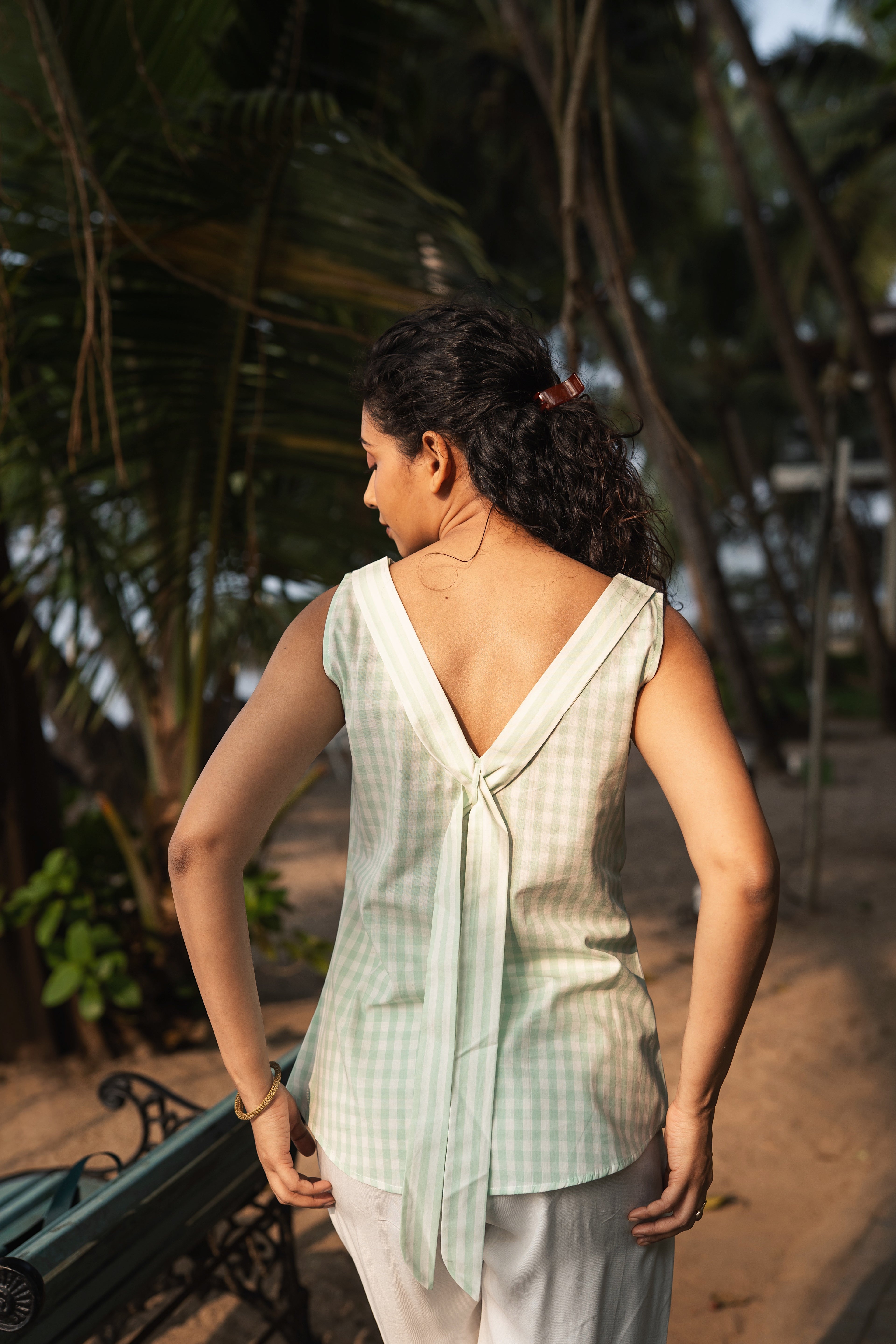 Frannie Top - Green
