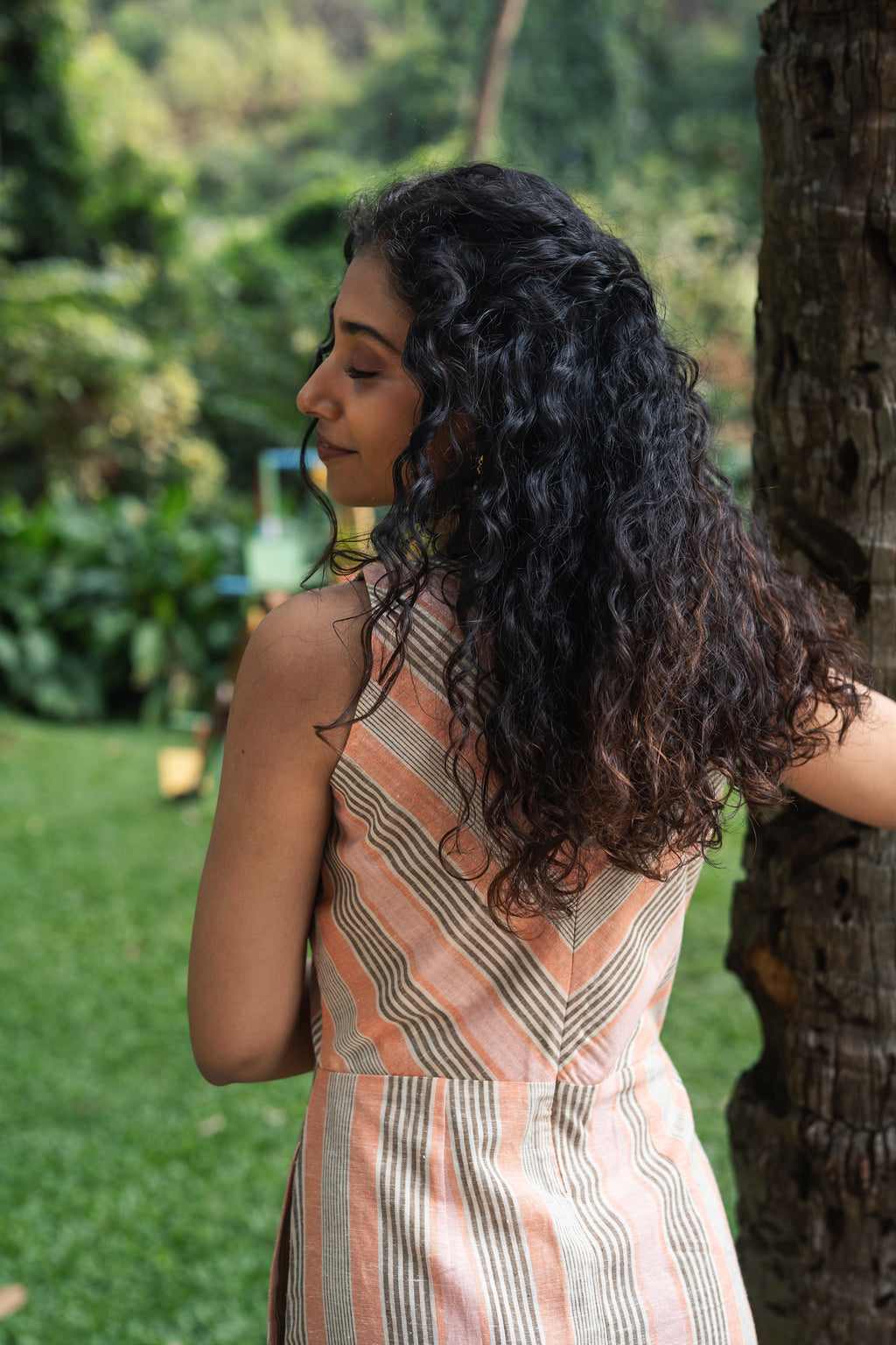 Ellyis Dress - Peach