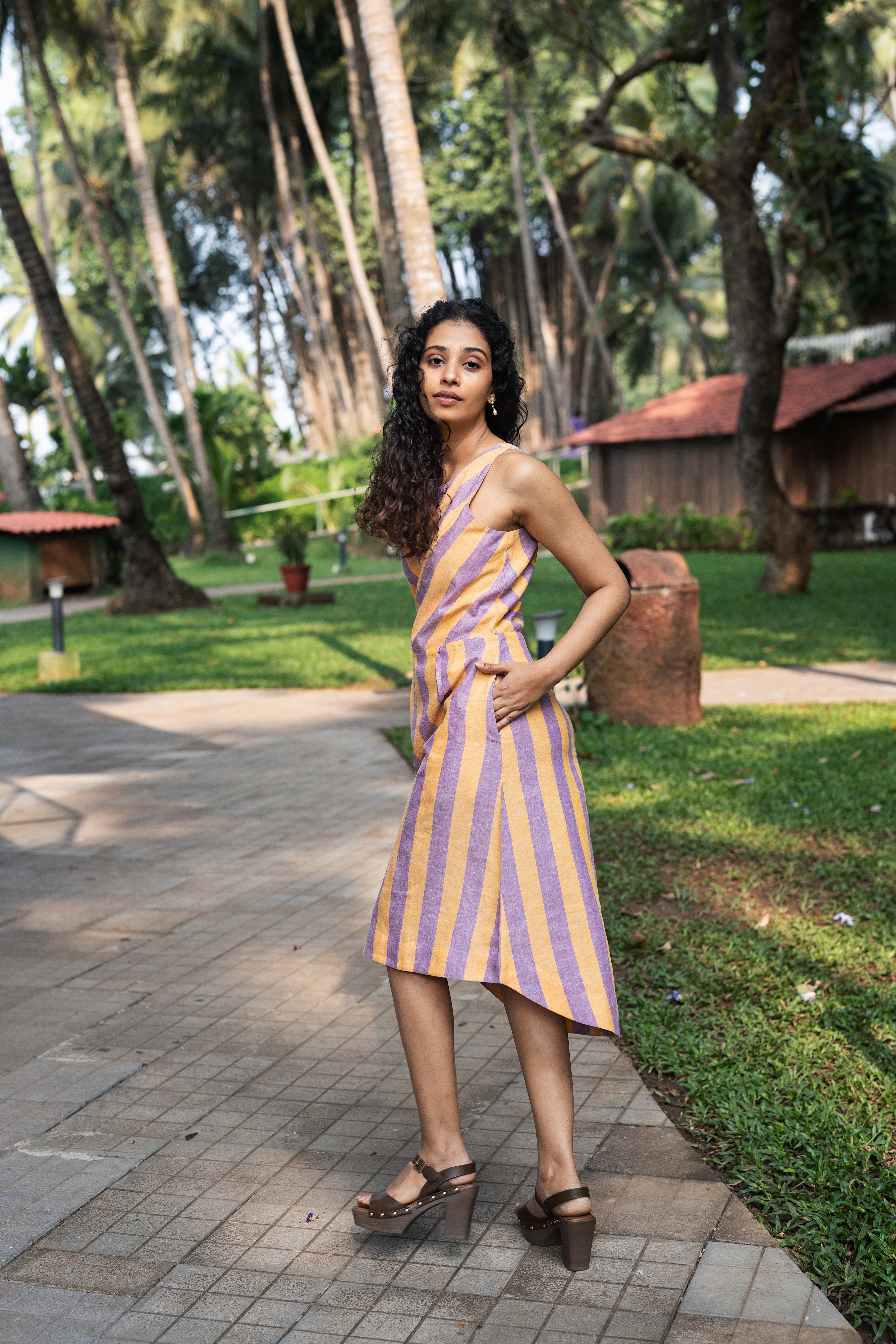 Ellyis Dress - Orange