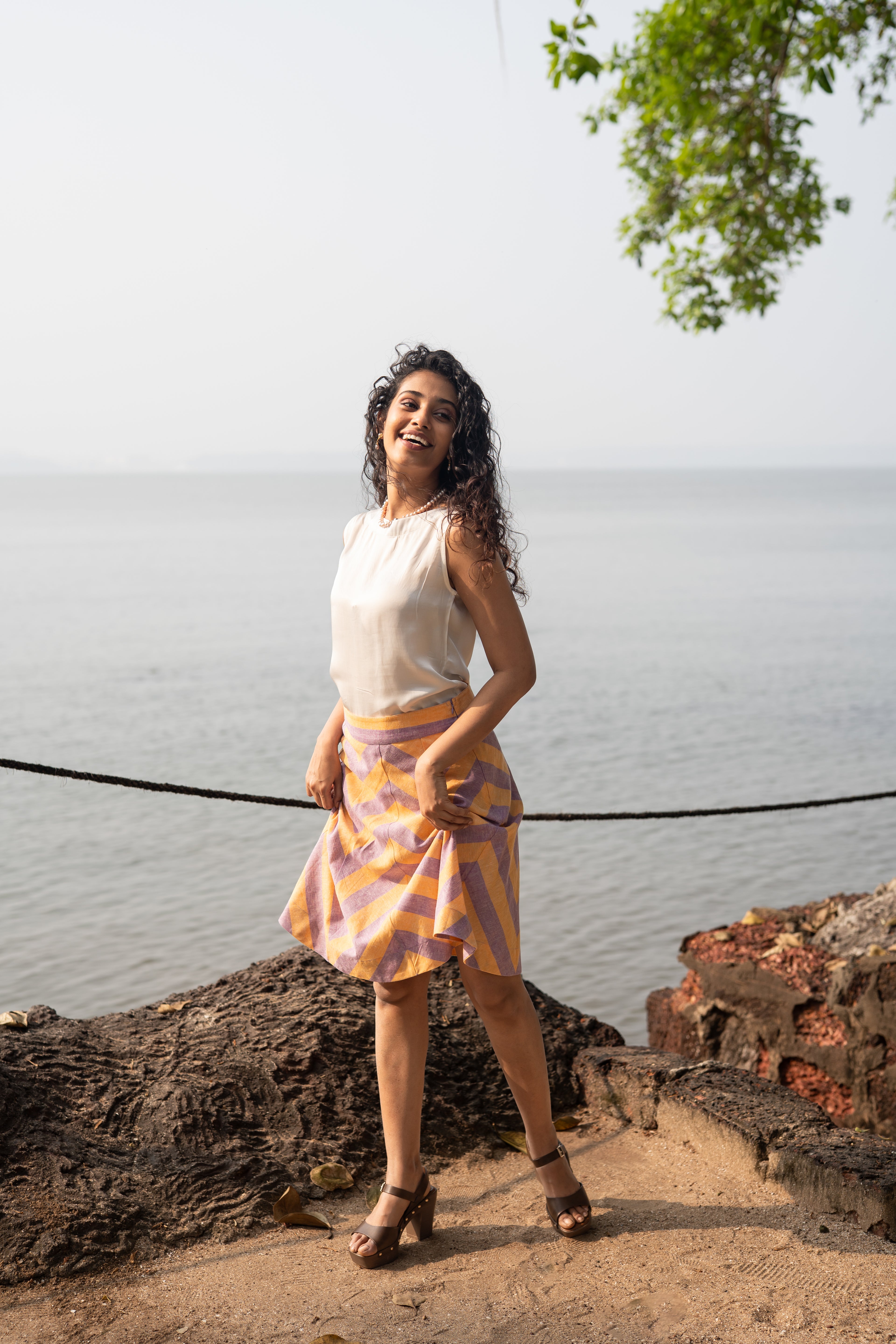Emily Skirt - Orange