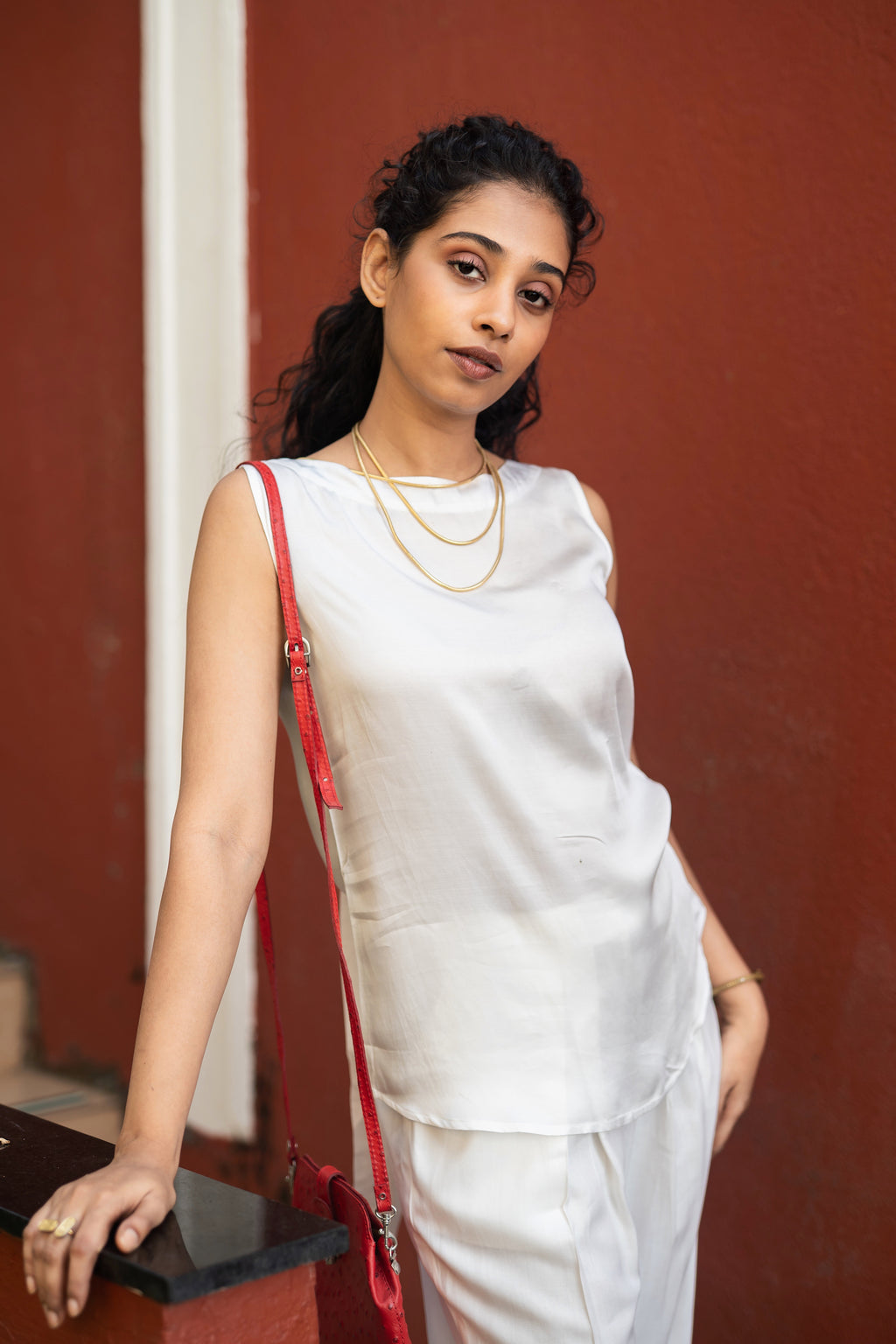 Frannie Top - White