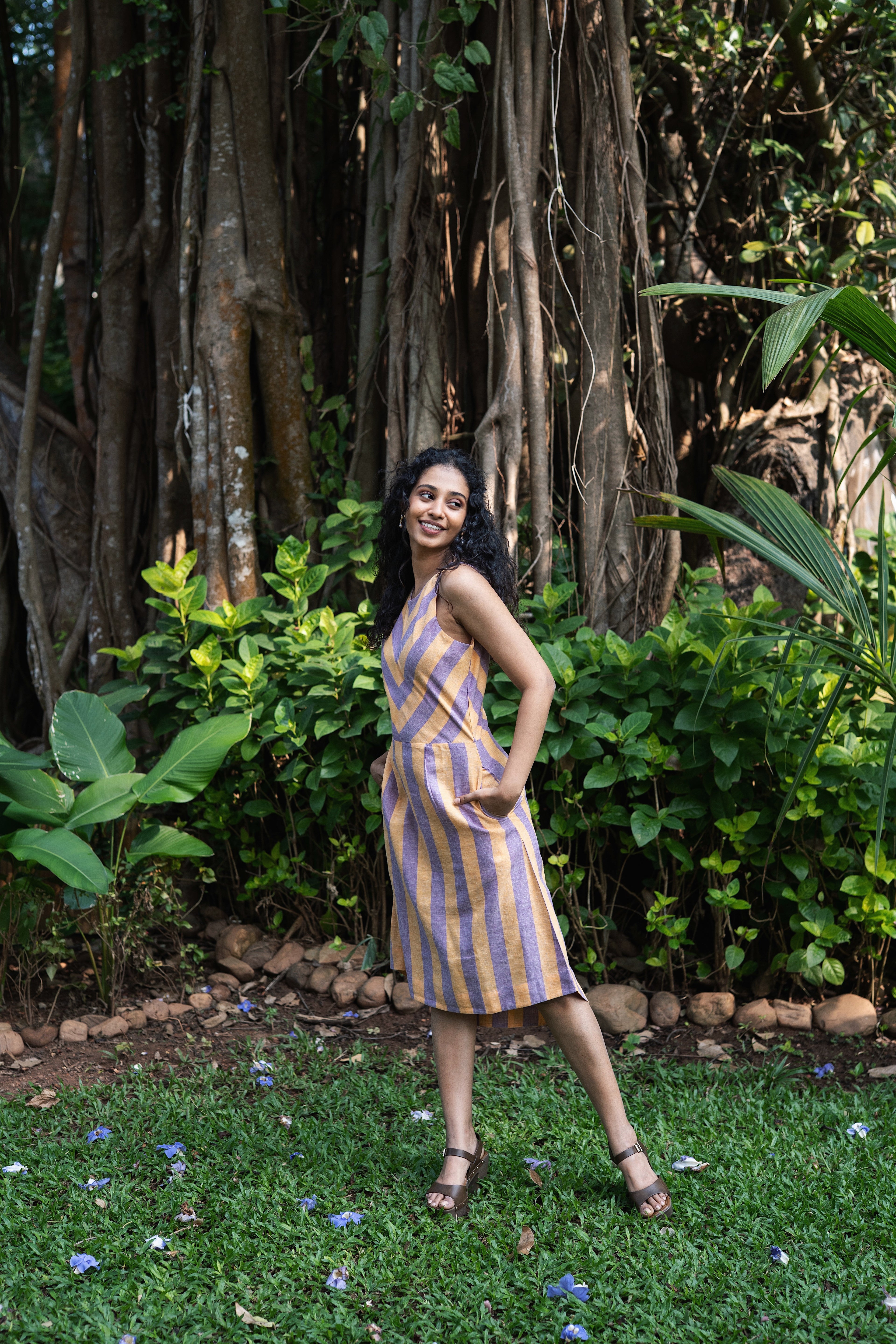 Ellyis Dress - Orange