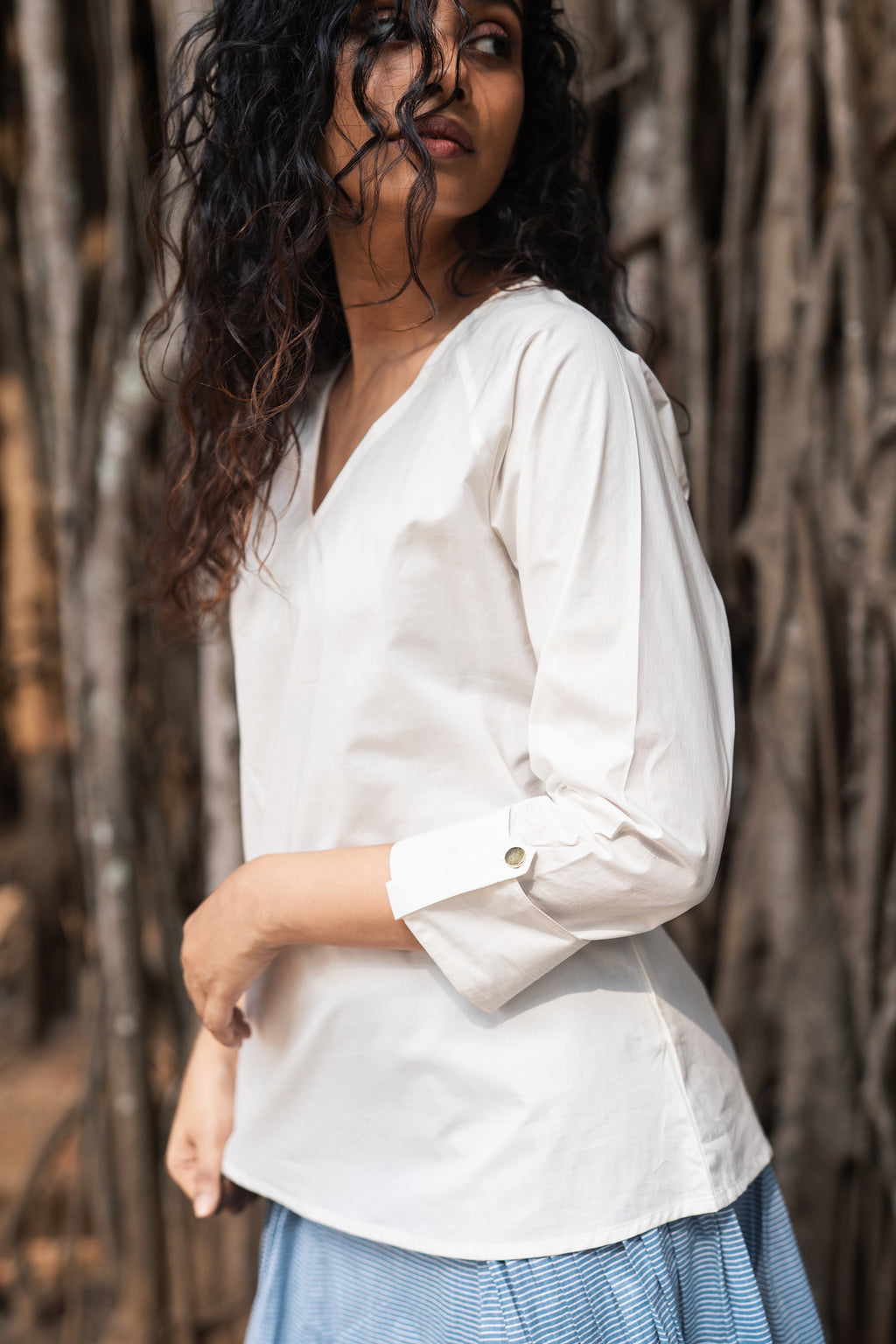 Irene Shirt - White