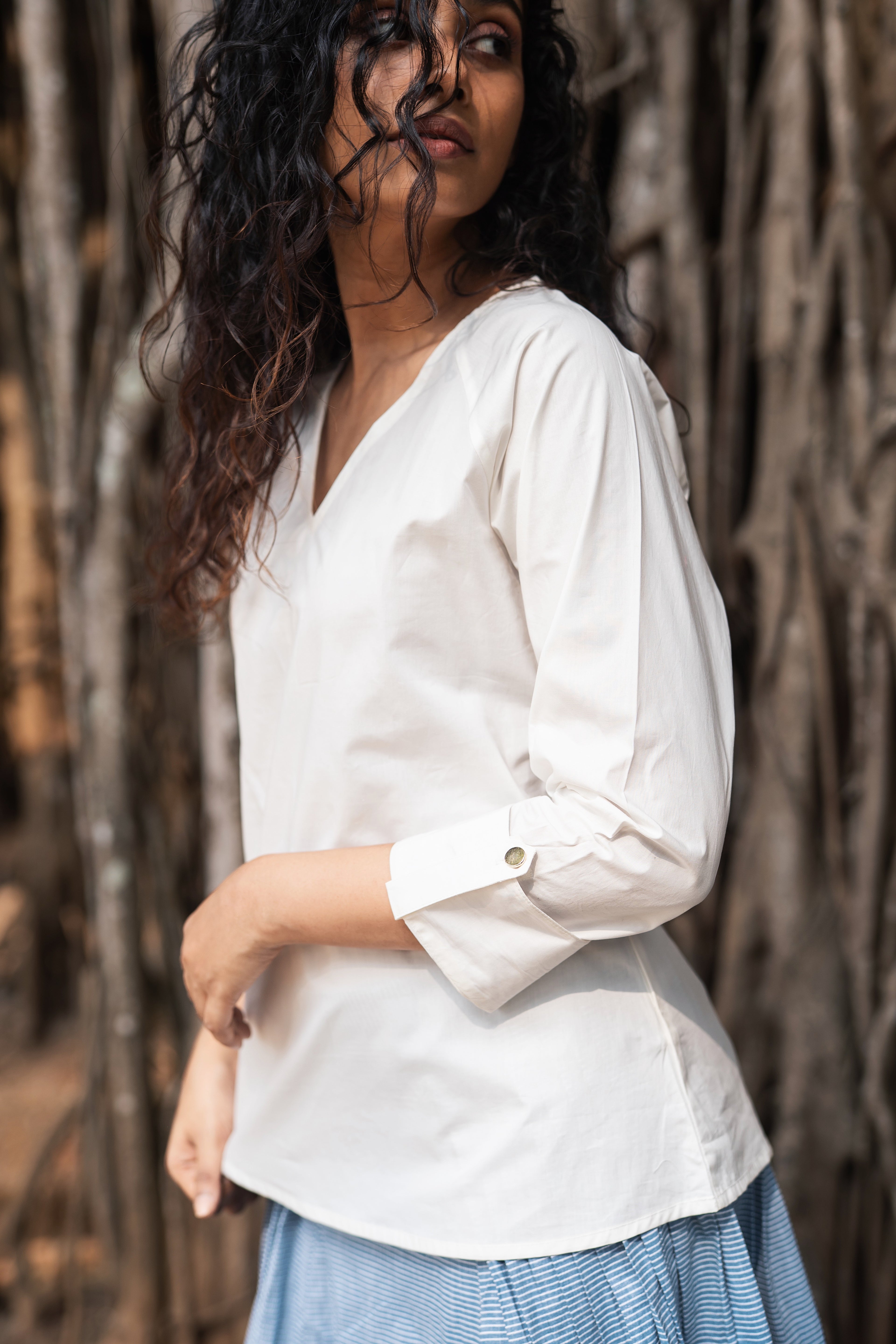 Irene Shirt - White
