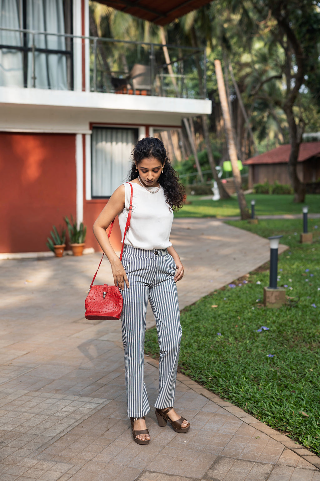 Lauren Trouser - White