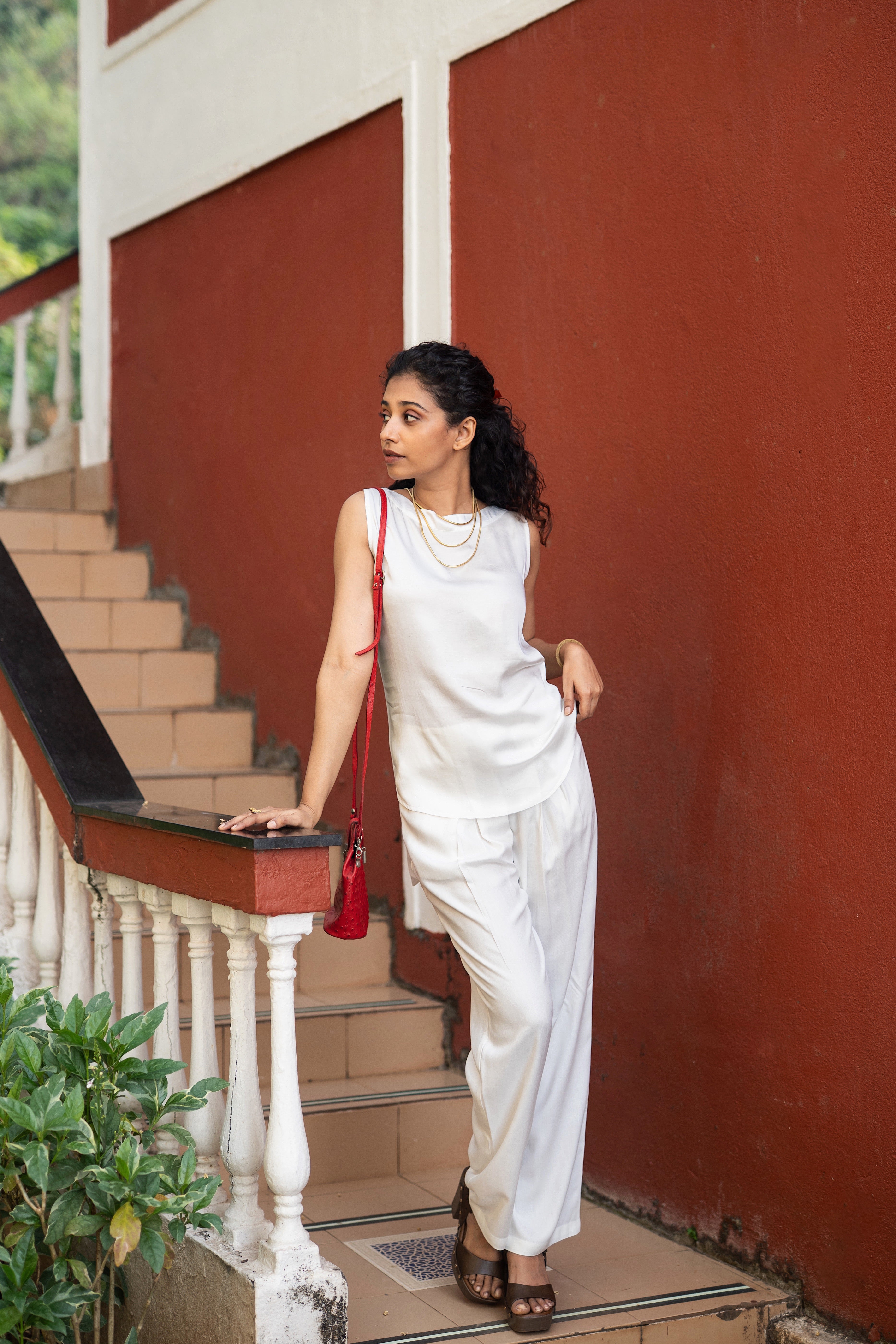 Frannie Top - White